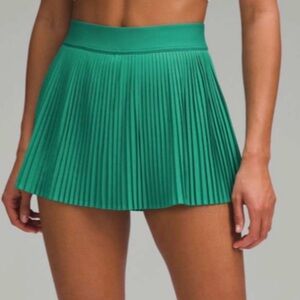Lululemon Varsity HR Pleated Tennis Skirt Cascadia Green 4